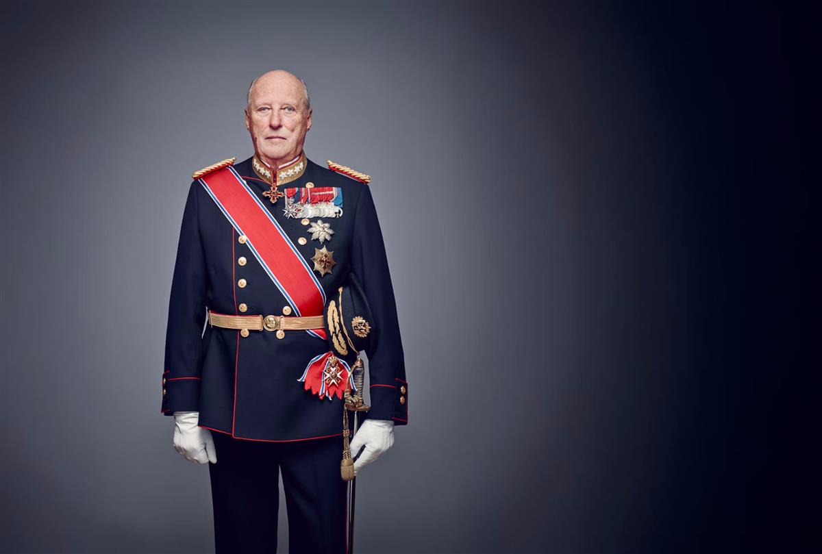 Kong Harald V 1937-2026 - Klikk for stort bilde
